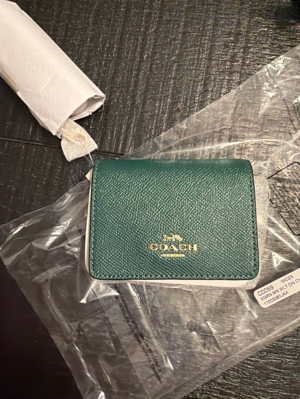 Coach wallet on a chain NWT